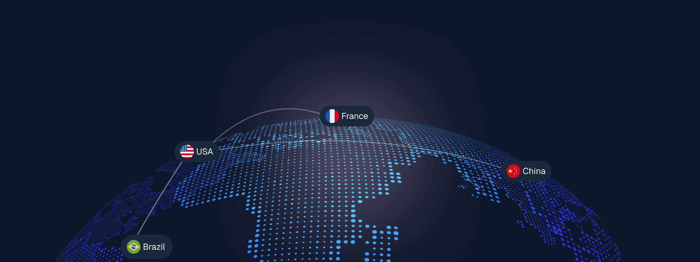 Global coverage — instant payouts across supported corridors
